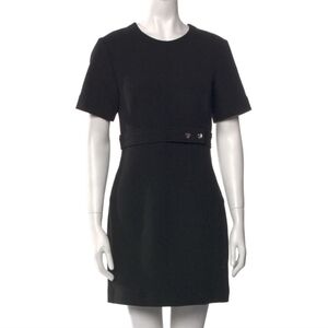 A.L.C. | Elaine belted short sleeve dress in black, size2